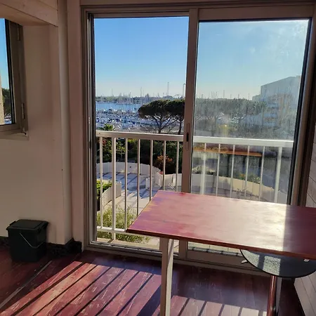 Studio-2 Personnes-residence Le Pharo, Vue Piscine Port * آجد